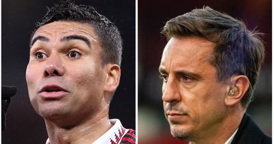 Manchester United great Gary Neville slams 'strange' new 'Ronaldo rule' with Casemiro point