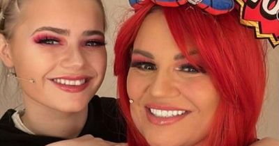 Kerry Katona's daughter steps in after she suffers injury on stage in panto