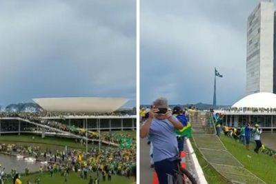 Bolsonaro supporters storm Brazil's Congress in anti-Lula protest