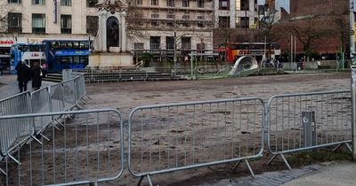 Council to replace grass at 'mud bath' Piccadilly Gardens left looking like 'the Somme' after Christmas Markets