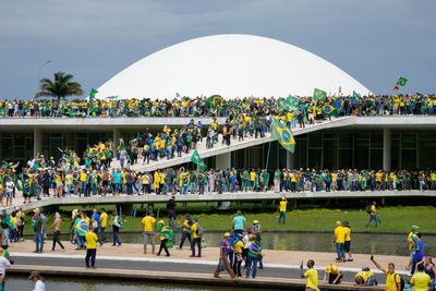 Pro-Bolsonaro protesters storm Brazil's Congress, high court