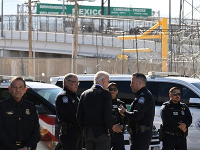 Biden makes his first visit to the southern border as president