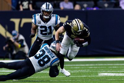 Saints lose to Panthers 10-7, their first season sweep in 7 years