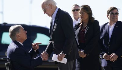 Biden at the border; inspects busy port of entry from Mexico