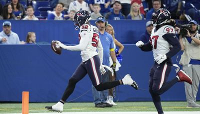 Texans’ 32-31 win over Colts gives top draft pick to Bears