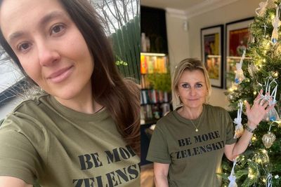 Ukrainian refugee living in the UK encourages people to ‘be more Zelensky’