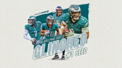 Eagles clinch No. 1 seed in the NFC playoffs with a 22-16 win over Giants in Week 18