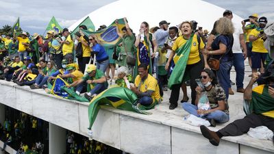 Far-right supporters of former President Bolsonaro storm Brazil's Congress