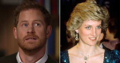 Young Prince Harry watched videos of Diana to try to learn how to cry - but couldn't