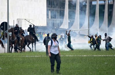 Brazil patrols government buildings retaken from rioting Bolsonaro supporters