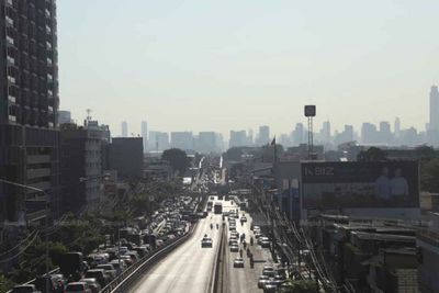 Harmful PM2.5 levels in 15 Bangkok districts