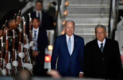 Biden in Mexico for talks on migrants, drugs