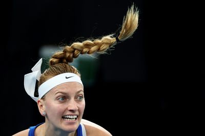Kvitova wins battle of Wimbledon champions at Adelaide