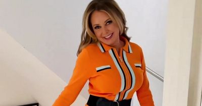 Carol Vorderman, 62, uploads cheeky clip as she shows off ageless curves