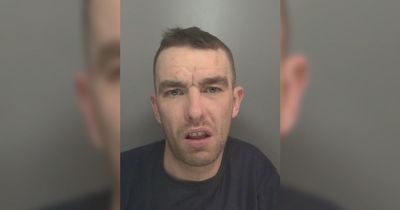 Thug who attacked ex-girlfriend with Lucozade bottle wanted again