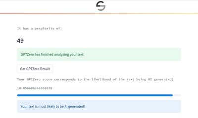 A college student created an app that can tell whether AI wrote an essay