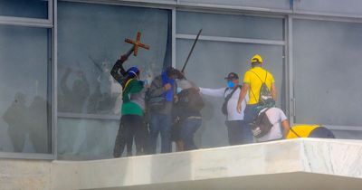 Brazil protests: Apocalyptic scenes as 'fanatics' storm president's office and palace