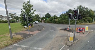 Man and boys escape serious injury as Ford being driven down wrong side of Leeds road smashes head-on into Audi