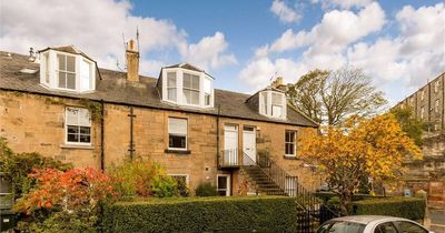 Picturesque Edinburgh colonies flat hits the market with cute private garden