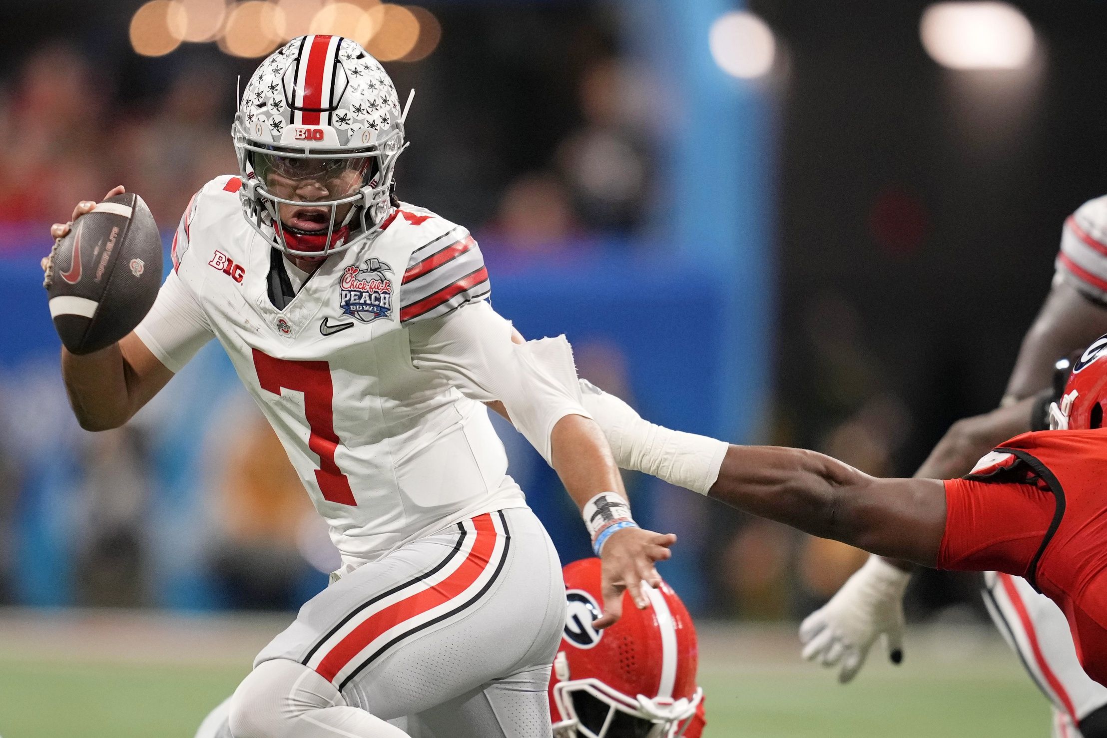 Raiders Select Ohio State Qb C J Stroud In Latest…