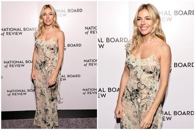 Sienna Miller heralds the return of the noughties ruffled sheer dress