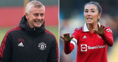 Ole Gunnar Solskjaer had amusing encounter with Man Utd women's captain Katie Zelem