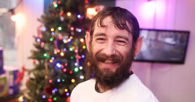 Man moves into his first flat after being homeless for 30 years