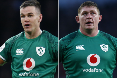 Johnny Sexton and Tadhg Furlong set to be fit for Ireland’s Six Nations campaign