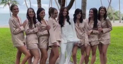 Bride gives her bridesmaids free reign over dress choice - but final result stirs debate
