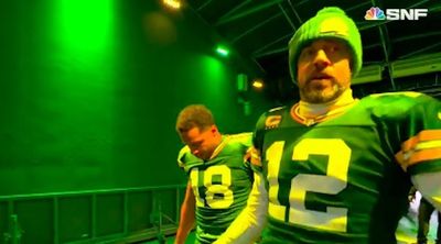 Aaron Rodgers didn’t seem to be happy with a cameraman in the tunnel after Packers’ loss