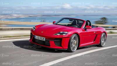 2025 Porsche Boxster EV Comes Into View Via Rendering
