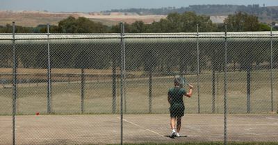 Look inside the fence at the Hunter's minimum security prison