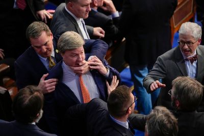 Mike Rogers steps down from committee role after lunging at Matt Gaetz during Speaker vote