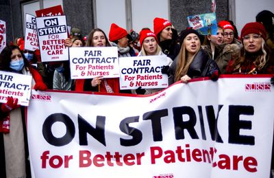 Nurses in New York City strike over wages and staffing levels