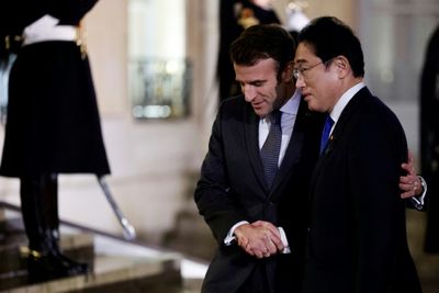 Japan, France vow more security cooperation in Asia-Pacific