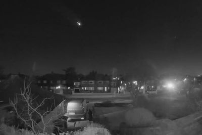 ‘Perfect timing’: Reports of a meteor over the UK as stargazers share footage