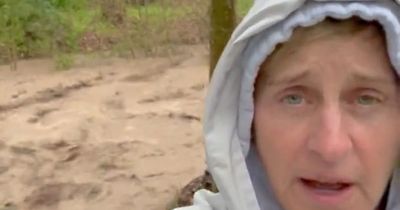 Ellen DeGeneres in scary update as mudslides force Montecito residents to evacuate
