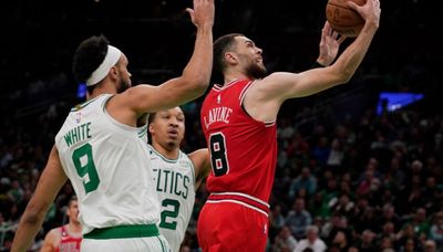 Bulls guard Zach LaVine sees his effort to play hero fall short