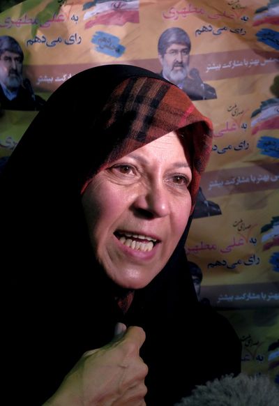 Iran sentences former president's daughter to a five-year prison term