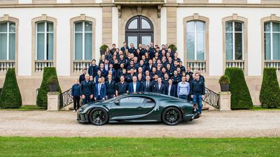 Bugatti Delivered Record-Breaking 80 Cars In 2022