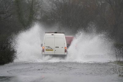 Flood warnings issued across Britain amid ‘persistent heavy rain’