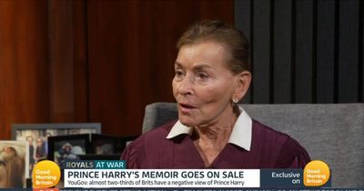 Judge Judy has just had a furious rant over Prince Harry on GMB
