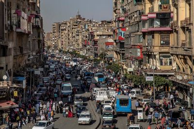 Egypt's inflation surges on amid currency's dramatic slide