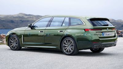 2024 BMW 5 Series Rendering Imagines Posh Wagon Based On Spy Shots