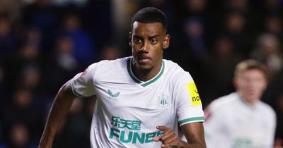Alexander Isak makes it clear what his best position is for Newcastle United