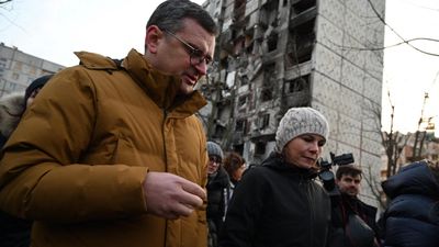 Russia strikes Kharkiv just hours after German FM pays surprise visit