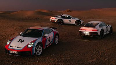 Porsche 911 Dakar To Get Martini Livery, Other Historic Rally Designs