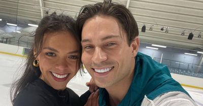 Joey Essex avoids romance question about Dancing on Ice partner Vanessa Bauer