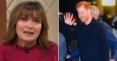 Lorraine Kelly says 'damaged' Prince Harry 'needs to let go' obsession with British press