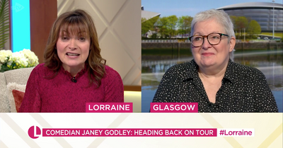 Janey Godley breaks down in tears on Lorraine Kelly as comic confirms cancer 'incurable'